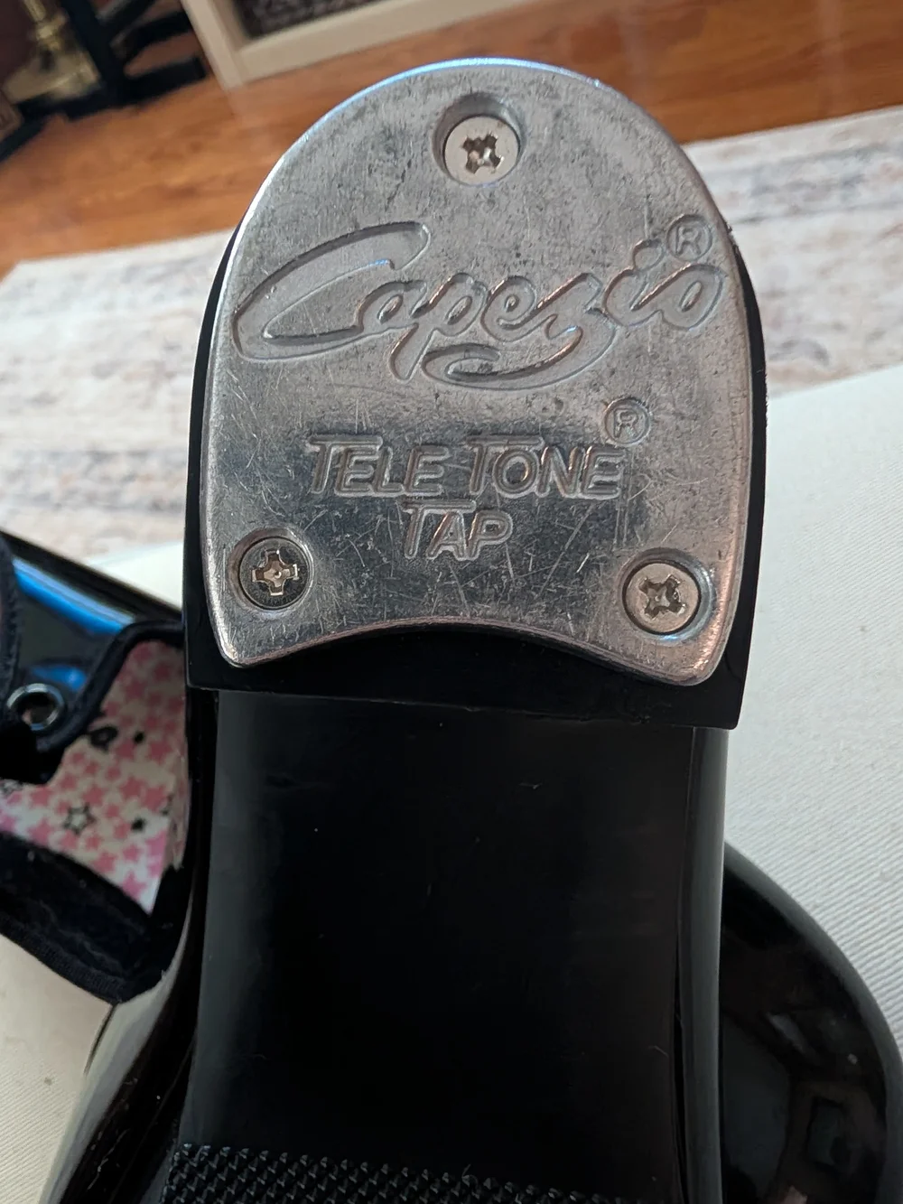 Capezio black tele